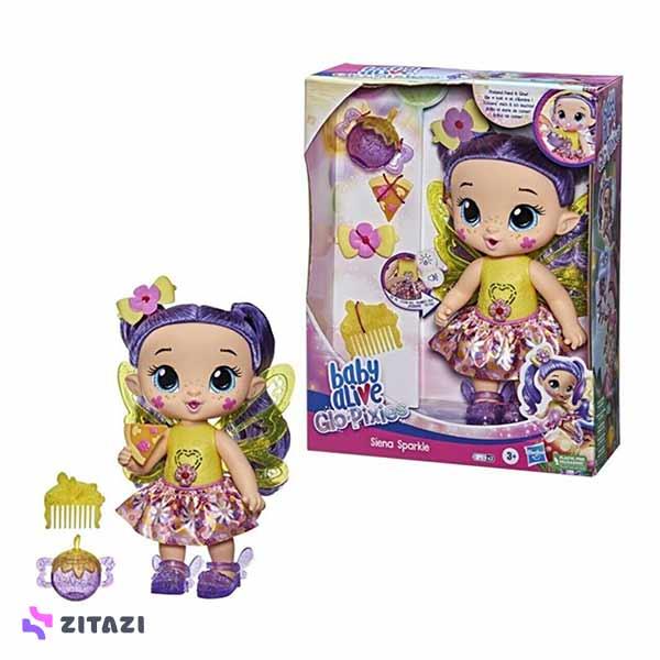 عروسک بیبی الایو مدل Baby Alive Fairy Doll Siena Sparkle